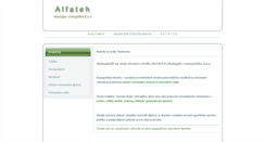 Desktop Screenshot of alfateh-rijeka.hr